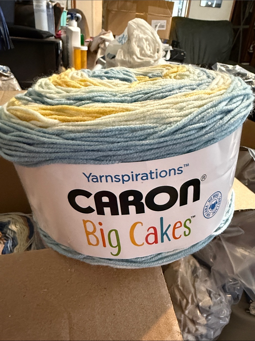 Set of 2 Caron Big Cakes Jordan Almonds and teal mix